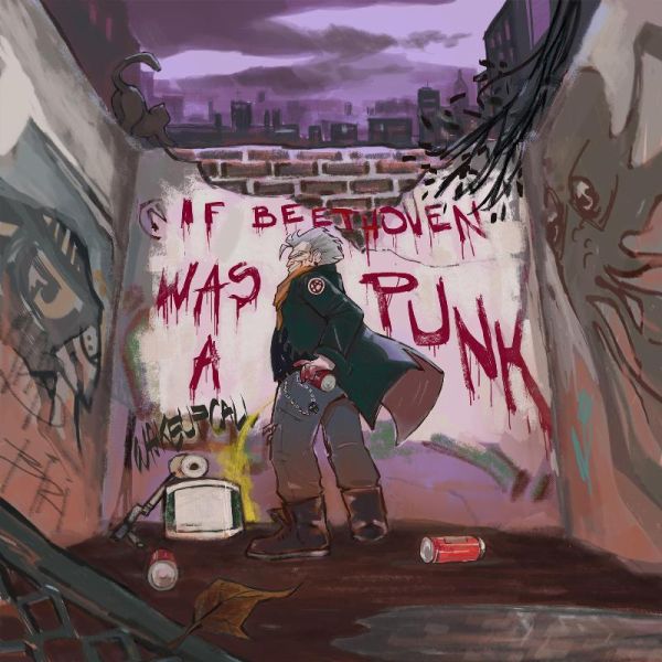 If beethoven was a punk coversmall