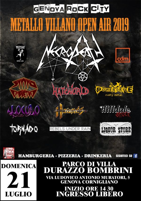 Metallo villano open air 2019